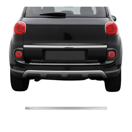 Kofferraumleiste Heckklappe Leiste für Fiat 500L 2012-2024 Edelstahl Chrom 1tlg