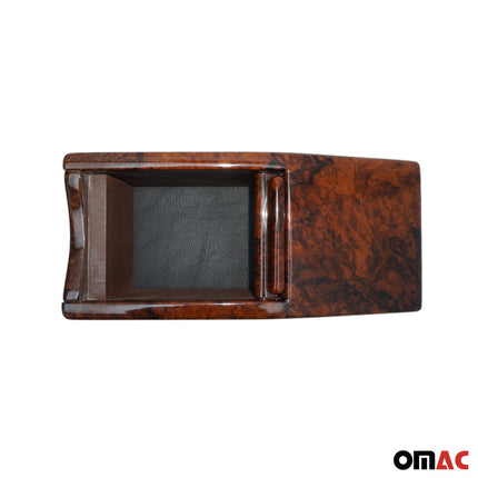 Ablagebox Tapebox Holzablage für Mercedes S Klasse W126 C126 86-1991 Wurzelholz