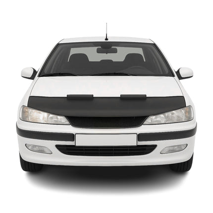 Haubenbra Steinschlagschutz Bonnet Bra für Peugeot 406 1995-2004 Schwarz Halb