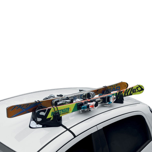 Menabo Skiträger Magnetischer Snowboard Dachträger Universal Abschließbar 2 tlg
