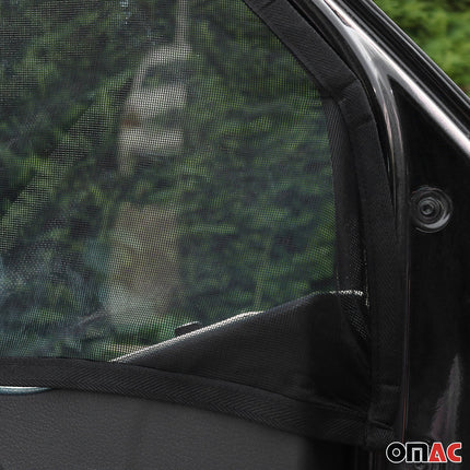 Moskitonetz Magnetisch Insektenschutz für Fiat Doblo 2010-2021 Schwarz