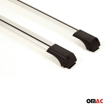 Dachträger Grundtäger für Land Rover Freelander I 1998-2006 75kg Silber Alu 2tlg