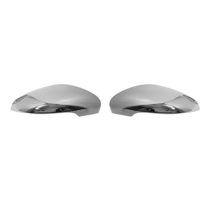 Spiegelkappen Spiegelabdeckung für VW Golf 2008-2014 Edelstahl Chrom 2tlg