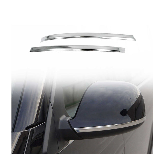 Spiegelkappen Leiste für VW Multivan T5 2010-2015 Facelift Edelstahl Chrom 2tlg