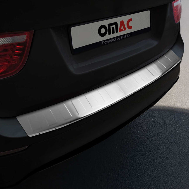 Ladekantenschutz Stoßstange für BMW X6 E71 2007-2014 Edelstahl Chrom gebürstet