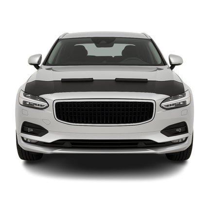 Haubenbra Steinschlagschutz Bonnet Bra für Volvo S90 2017-2025 Schwarz Halb