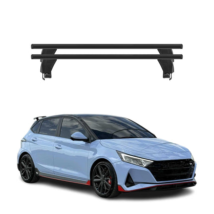 Menabo Dachträger Grundtäger für Hyundai i20 / i20 N 2020-2026 50kg Alu Schwarz