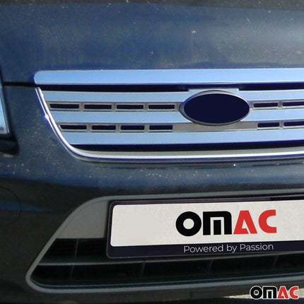 Kühlergrill Leisten Grillleisten für Ford Connect 2009-2014 Edelstahl Chrom