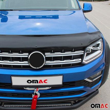 Motorhaube Deflektor Insekten Steinschlagschutz für VW Amarok 2010-2022 Dunkel