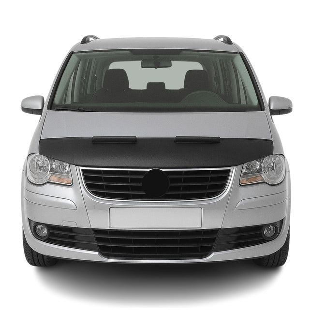 Haubenbra Steinschlagschutz Bonnet Bra für VW Touran 2003-2010 Schwarz Halb