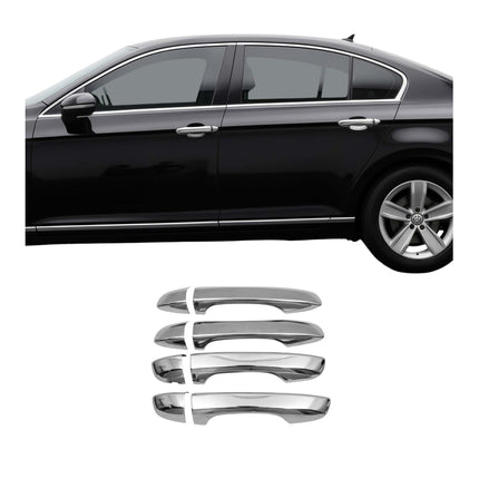 Chrom Türgriff Blende für VW Passat 2005-2015 4-Tür Edelstahl 8tlg