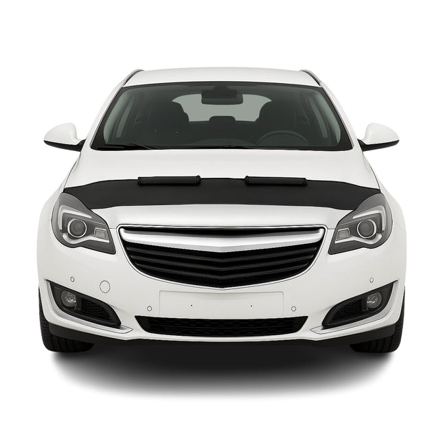 Haubenbra Steinschlagschutz Bonnet Bra für Opel Insignia 2008-2013 Schwarz Halb