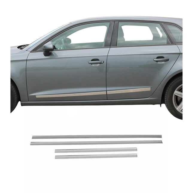 Türschutz Türleiste Seitentürleiste für VW Touran 2015-2026 Chrom Edelstahl 4x