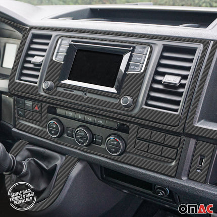 Innenraum Dekor Cockpit für Ford Transit Van 2015-2026 Carbon Optik 29tlg