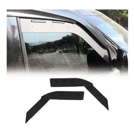 Lüftungsgitter Be & Entlüftung für VW Transporter T4 1990-2003 Alu Schwarz 2tlg