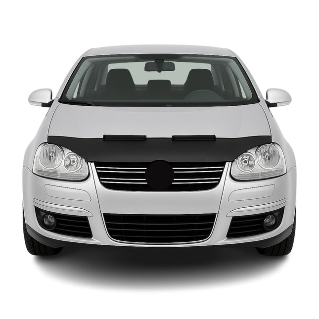 Haubenbra Steinschlagschutz Bonnet Bra für VW Jetta 2005-2010 Schwarz Halb