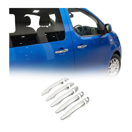 Türgriffkappen Blenden für Opel Combo E 2019-2023 Chrom Edelstahl 5-Tür 10 tlg