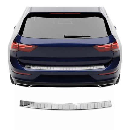 Ladekantenschutz Stoßstange für VW Golf mk8 Schrägheck 2019-2026 Edelstahl Chrom