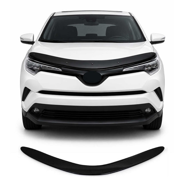 Motorhaube Deflektor Insekten Steinschlagschutz für Toyota C-HR 2016-2022 Dunkel