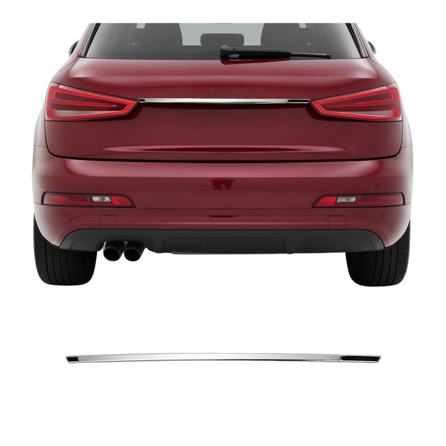 Heckklappe Kofferraumöffner Griff für Audi Q3 8U 2011-2018 Edelstahl Chrom