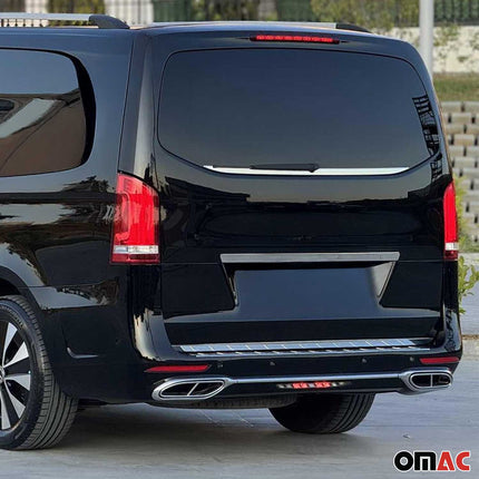 Heckklappe Kofferraumöffner für Mercedes Vito W447 2014-2026 Edelstahl Chrom
