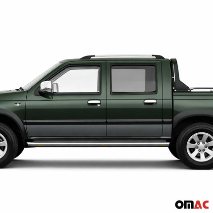 Chrom Türgriff Blende für Nissan Navara 1998-2004 2-Tür Edelstahl 2tlg