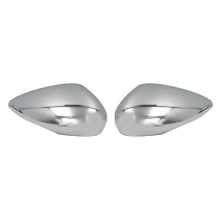Spiegelkappen Spiegelabdeckung für Ford Fiesta / B-Max 2008-2017 Chrom ABS Grau