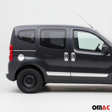 Tankdeckel Blende Tankverschluss für Fiat Fiorino Qubo 2008-2022 Edelstahl Chrom