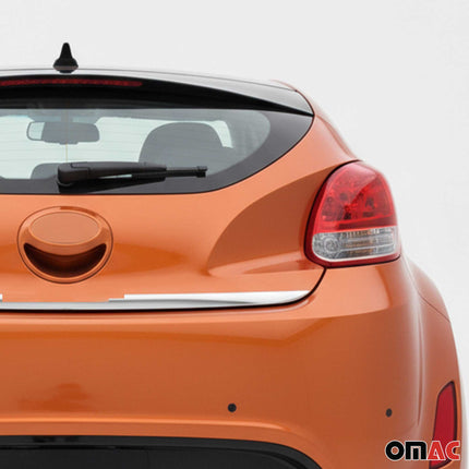 Kofferraumleiste Heckleiste für Hyundai Veloster 2011-2017 Edelstahl Chrom