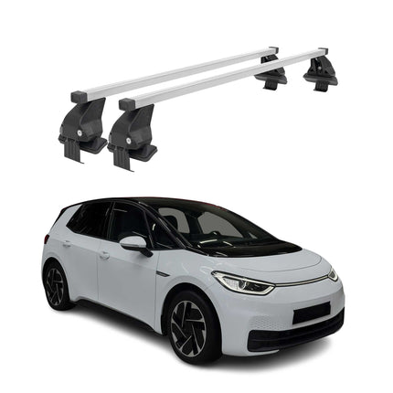 Menabo Dachträger Grundträger für VW ID 3 2020-2026 Stahl Grau 2tlg