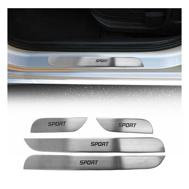 Einstiegsleisten Türschweller Sport für Volvo XC60 2018-2026 Edelstahl Chrom 4x