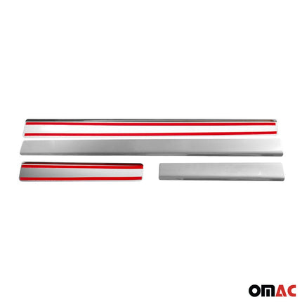 Einstiegsleisten Türschweller für BMW X3 E83 2003-2010 Edelstahl Chrom 4tlg