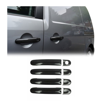 Türgriff Blende Carbon für VW Caddy 2015-2020 4Tür Kohlefaser Schwarz 8tlg