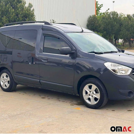 Fensterleisten Zierleisten für Dacia Dokker 2012-2021 Edelstahl Chrom 2tlg