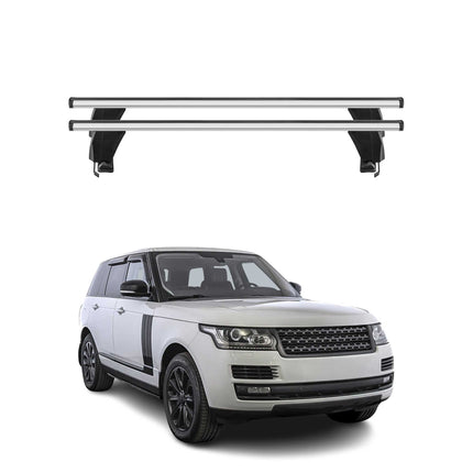 Menabo Dachträger für Land Rover Range Rover L405 2013-2021 50kg Alu Silber 2x