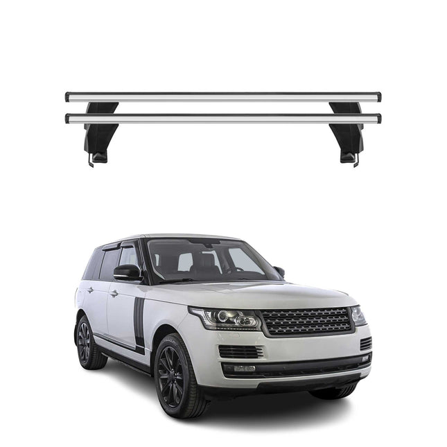 Menabo Dachträger für Land Rover Range Rover L405 2013-2021 50kg Alu Silber 2x