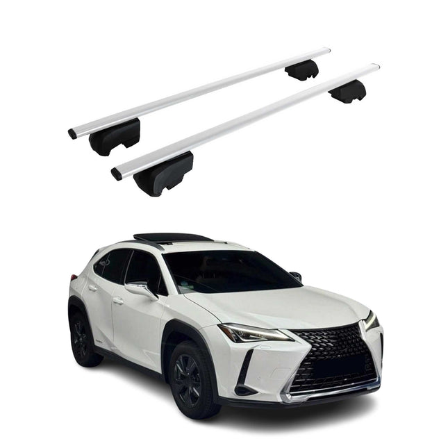 Dachträger Gepäckträger für Lexus UX ZA10 2019-2026 Grundträger ABE Silber