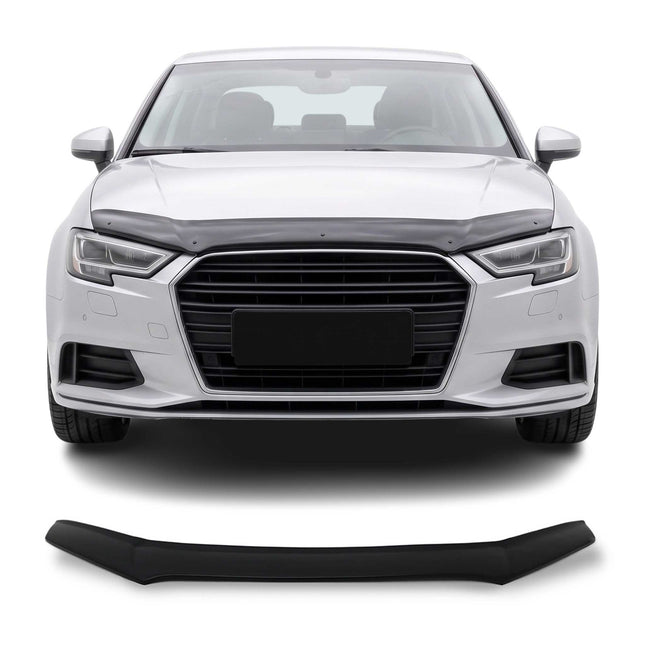 Motorhaube Deflektor für Audi A3 8V 2012-2020 Steinschlagschutz ABS Schwarz
