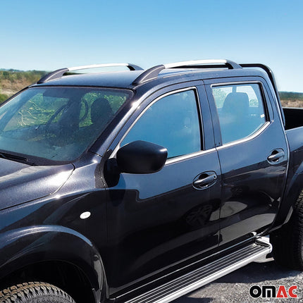 Aluminium Dachreling Relingträger für Ford C-Max 2010-2019 Silber 2x