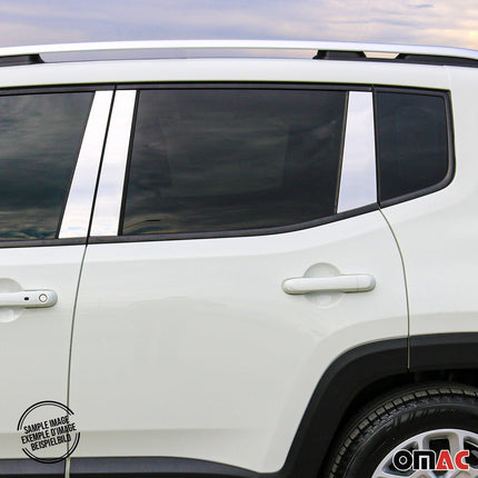 B Säulen Türsäulen für Nissan Navara 2006-2016 Edelstahl Chrom 6tlg