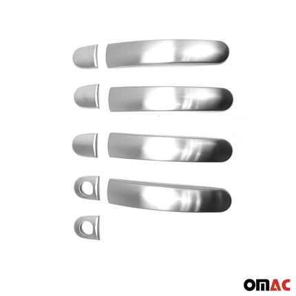 Türgriff Blende Türgriff Chrom für VW Up 2011-2023 Gebürstet Silber 8x