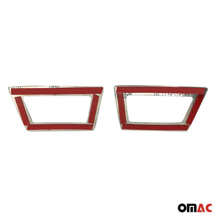 Blinkerrahmen Signalblende Blinker für Chevrolet Orlando Edelstahl Chrom 2x