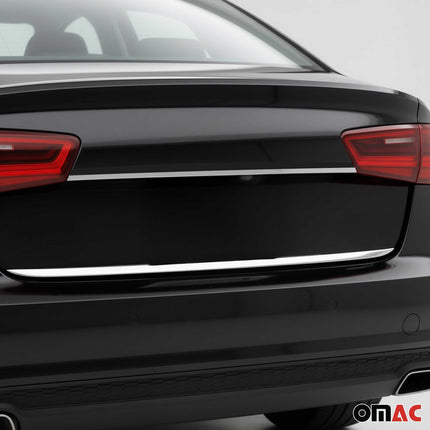 Heckklappe Kofferraumöffner Griff für Audi A6 C7 Limo 2011-2015 Edelstahl Chrom