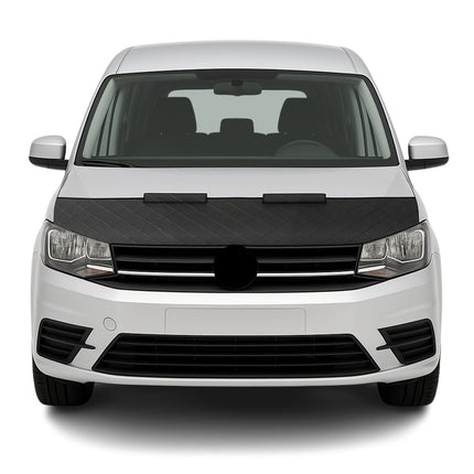 Schwarz Halb Haubenbra Steinschlagschutz Bonnet Bra für VW Caddy 2015-2020