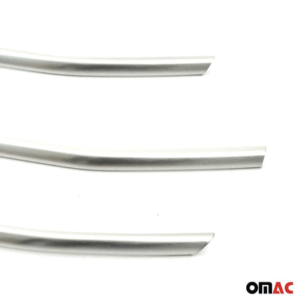 Kühlergrill Leisten für Mercedes Sprinter 907 910 2018-2026 Gebürstet Chrom 5x
