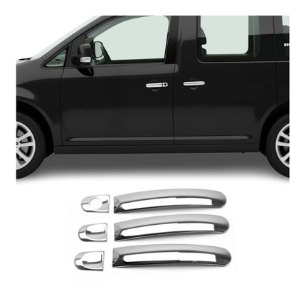 Türgriff Blende Türgriffkappe für VW T6 T6.1 alle 2015-2024 3Tür H1 Chrom 6x