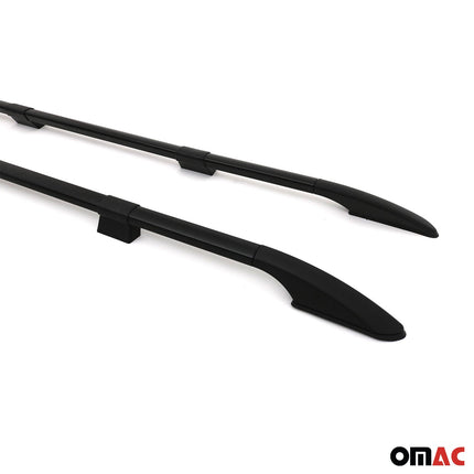 Dachreling Relingträger für Citroen Jumper 2006-2026 L3 H2 Alu Schwarz 2 tlg
