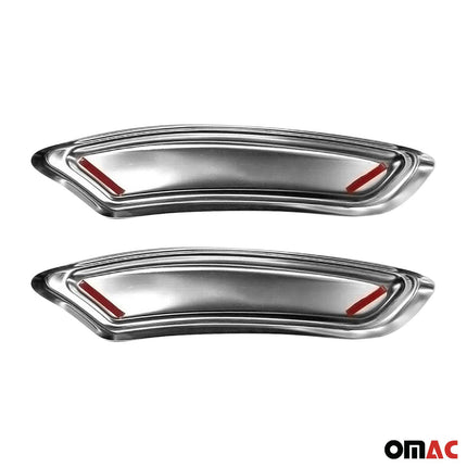 Stoßstangen Diffusor Auspuffrahmen für VW Passat B8 alle 2014-19 Edelstahl Chrom