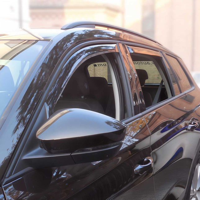 Windabweiser Regenabweiser für Skoda Kodiaq 2017-2023 Dunkel Acryl 4tlg