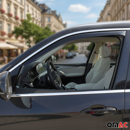 Windabweiser Regenabweiser für BMW X5 E70 2006-2013 / X5 F15 2014-2018 Acryl 2x